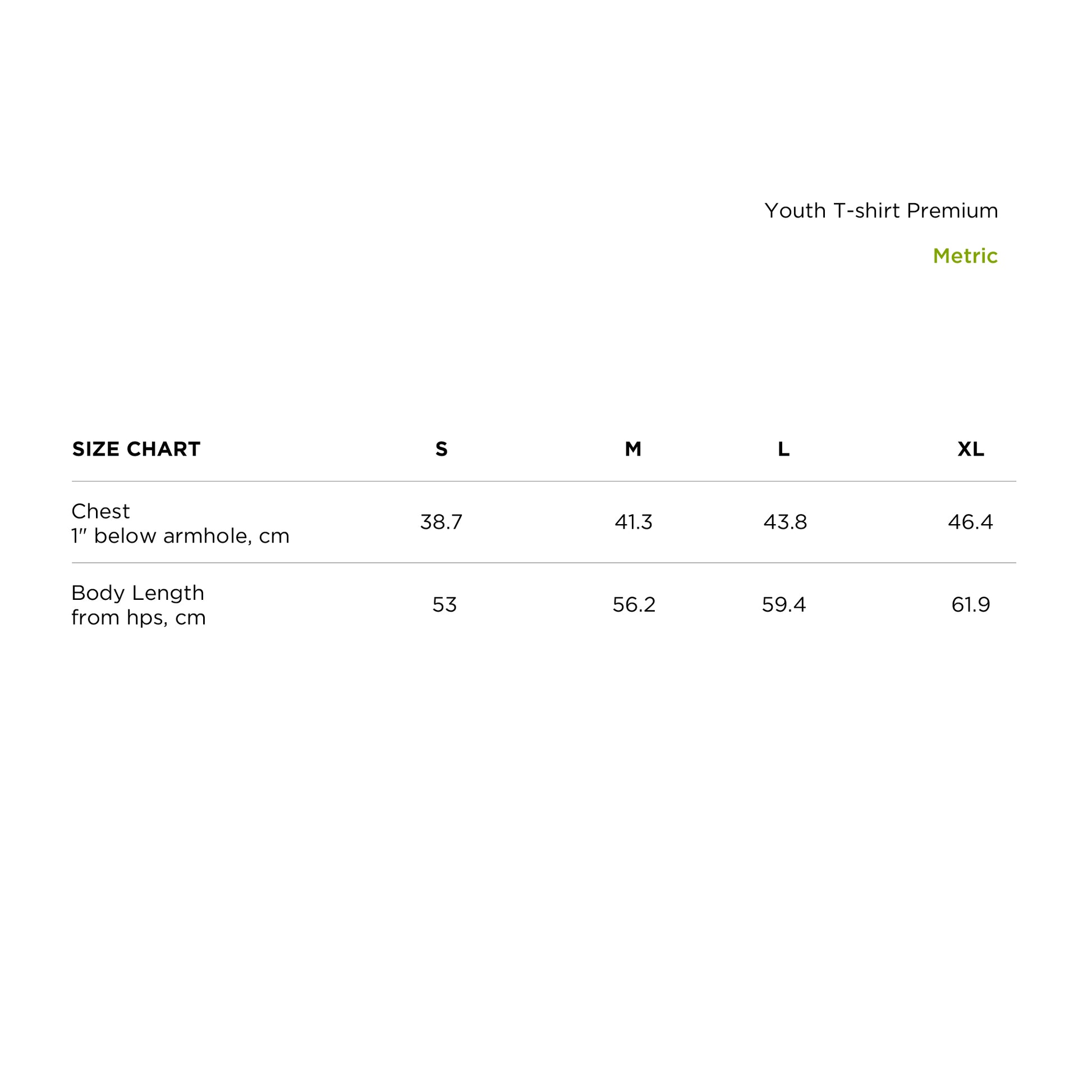 size_chart_metric