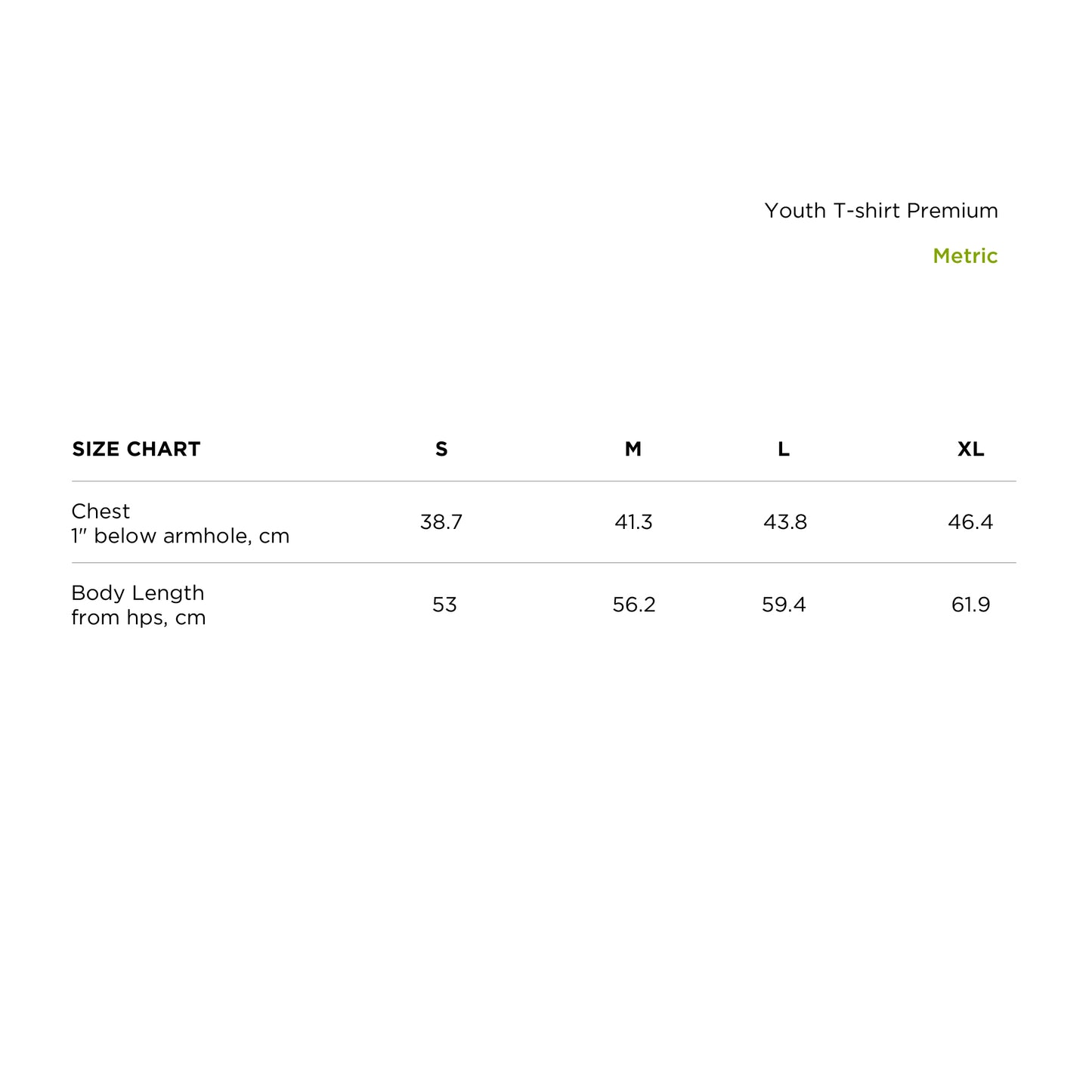 size_chart_metric